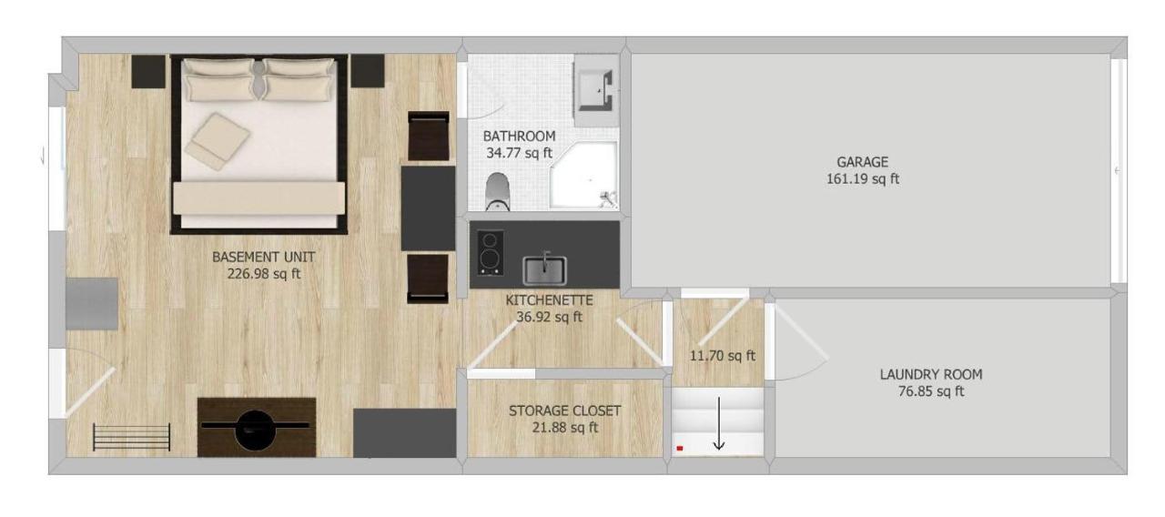 Modern Studio W King Bed - Central ออตตาวา ภายนอก รูปภาพ
